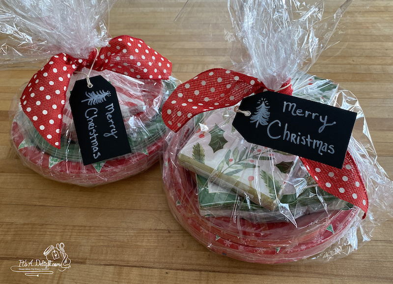 Christmas dishes gift