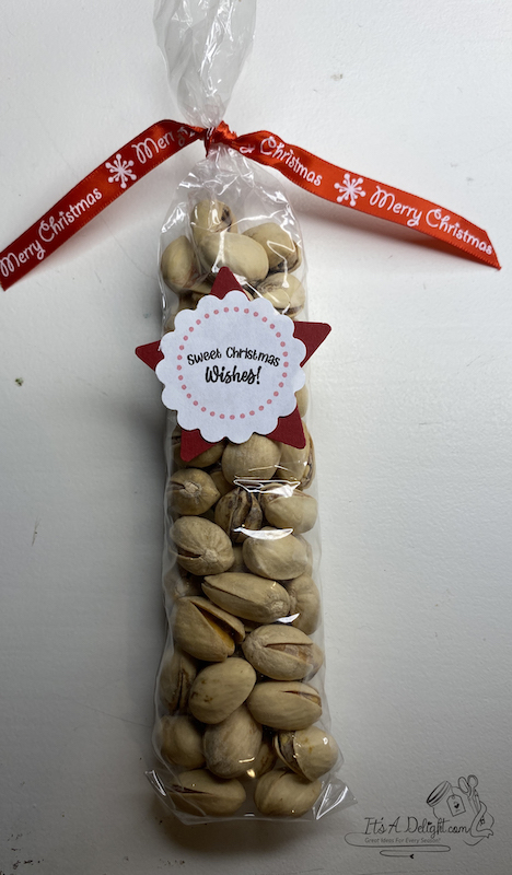 Treat bags no-candy option made with pistachios