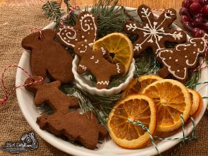 Dry Orange Slices in bowls