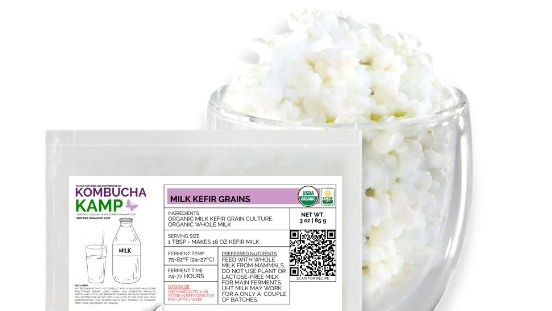 milk kefir grains