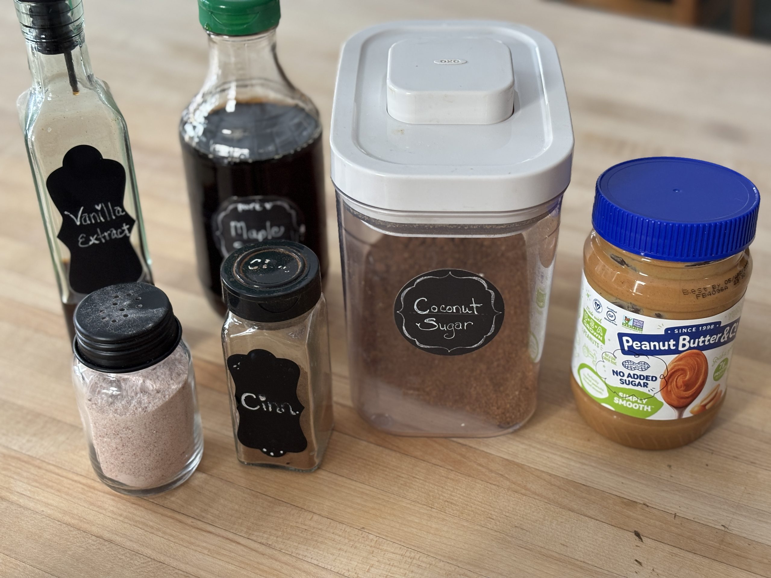 Creamy Caramel Dip ingredients