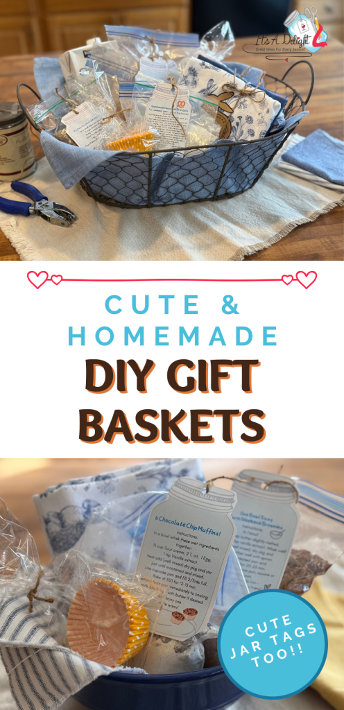 Cute and homemade DIY Gift basket