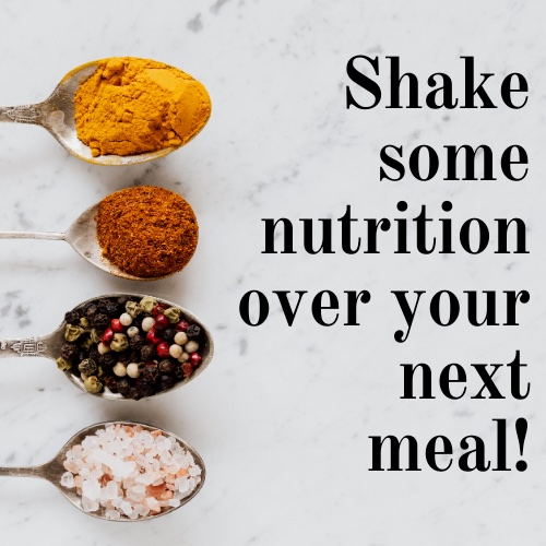 Shake some nutrition over your next meal