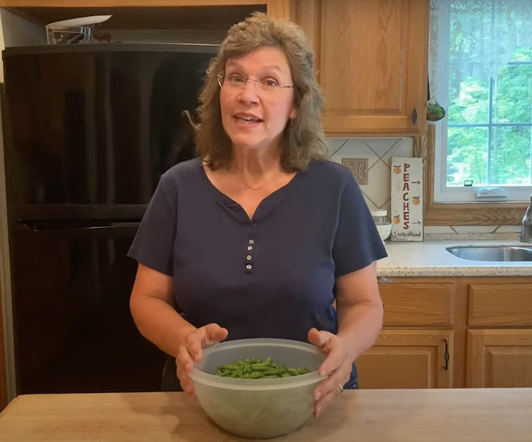 freezing green beans